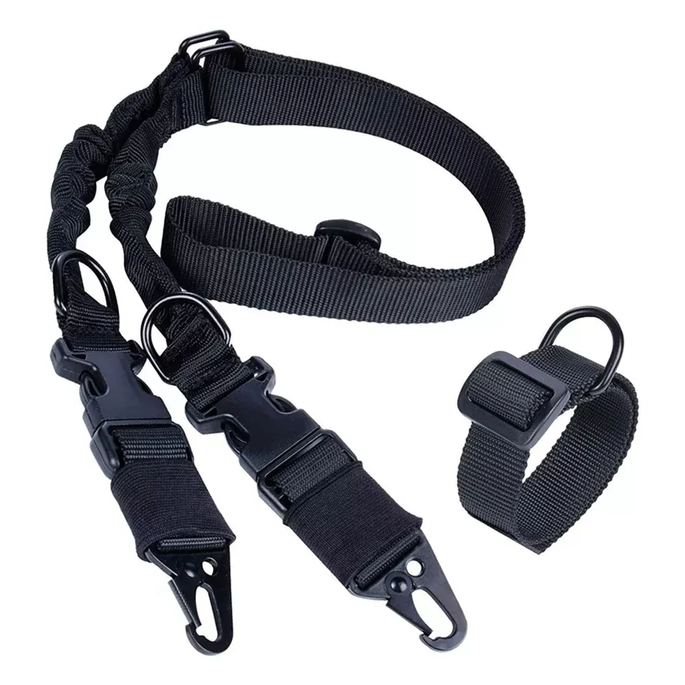 038-1 134-194cm Adjustable Outdoor Gun Sling Two Points Rifle Sling CS Tactical Strap