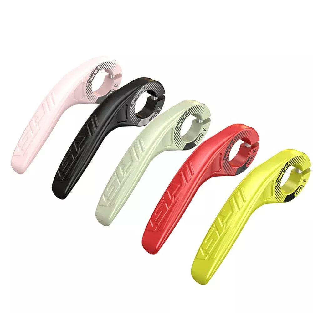 1 Pair Adjustable Bike Grip Bar End Handle Auxiliary Riding Horn Rest Handlebars Cycling Fatigue Relief Bicycle Accessories