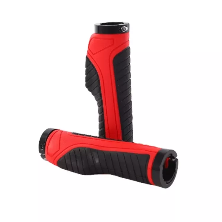 1 Pair Bicycle MTB Bike Handlebar Grips Rubber Anti-Slip Racing Bike Grip, 009