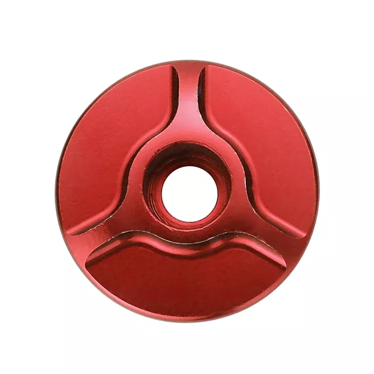 1 Pair C16 Bicycle CNC Aluminum Bike Headset Cap, C16