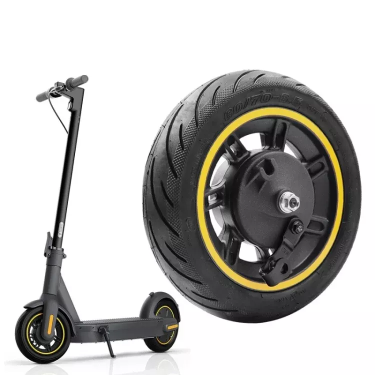 10 inch Electric Scooter Front Wheel Tubeless For Ninebot MAX G30, Front Wheel Tubeless