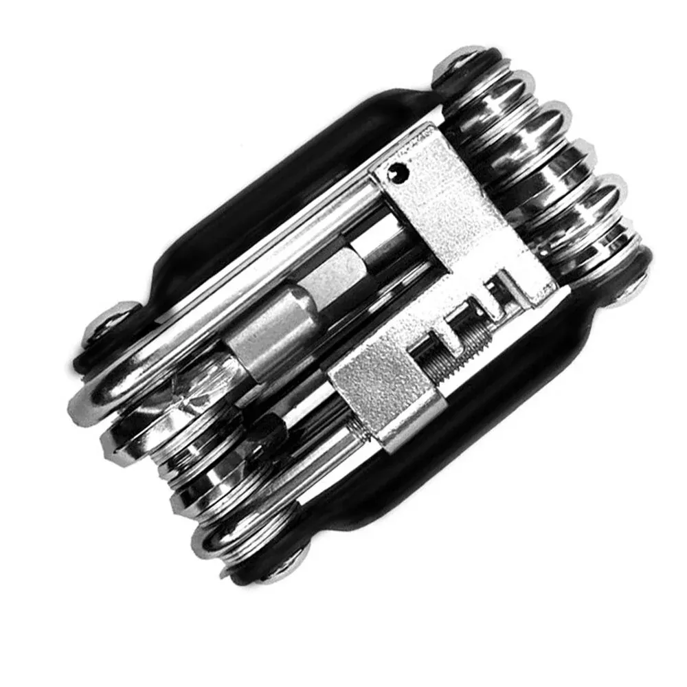 11 in 1 Multi Tool Bicycle Bike Allen Hex Keys Screwdriver Chain Link Tool