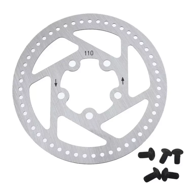 110mm Electric Scooter Brake Disc Rotor Pad Replacement Parts for Xiaomi Mijia M365, Brake Disc Rotor Pad
