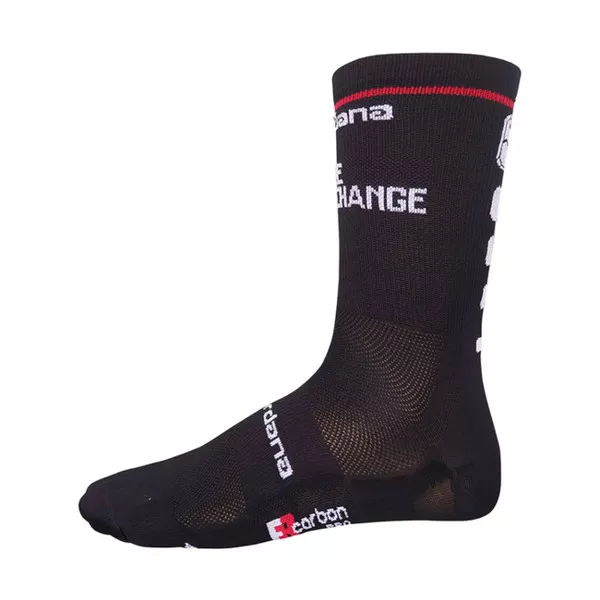 2021 BikeExchange FR-CBlack Pro Socks