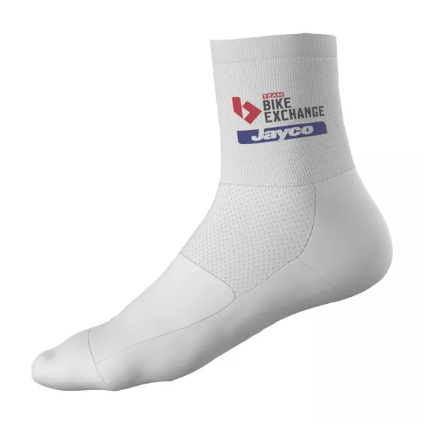 2022 BikeExchange Jayco White Socks