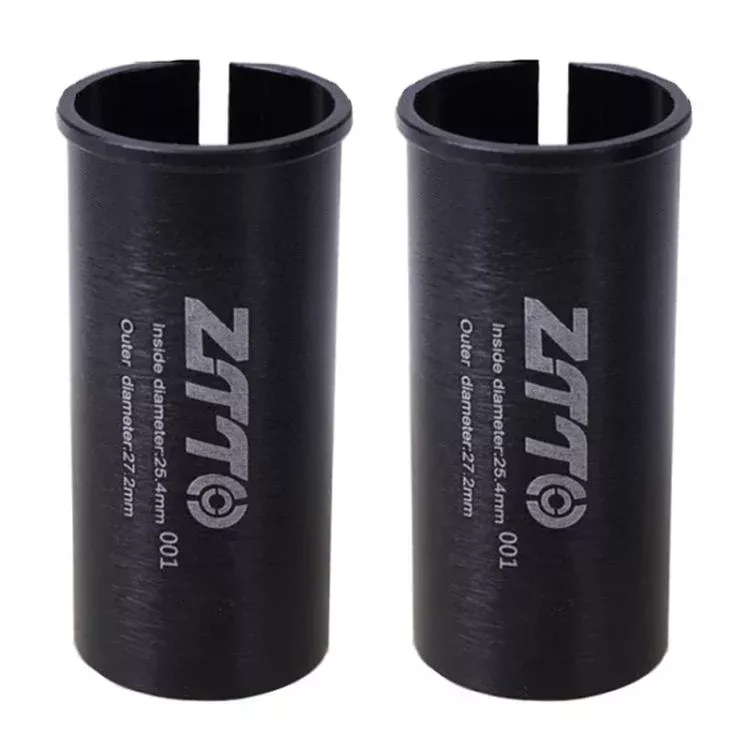 2pcs ZTTO Bicycle Seat Post Conversion Sleeve Reducer Cover, 25.4-27.2mm 001, 27.2-28.6mm 003, 27.2-30.4mm 004, 27.2-30.8mm 005, 27.2-31.6mm 006, 27.2-33.9mm 007, 31.8-34.9mm 008, 30.9-31.6mm 009, 25.4-30.9mm 010, 25.4-31.6mm 011, 27.2-30mm 012...