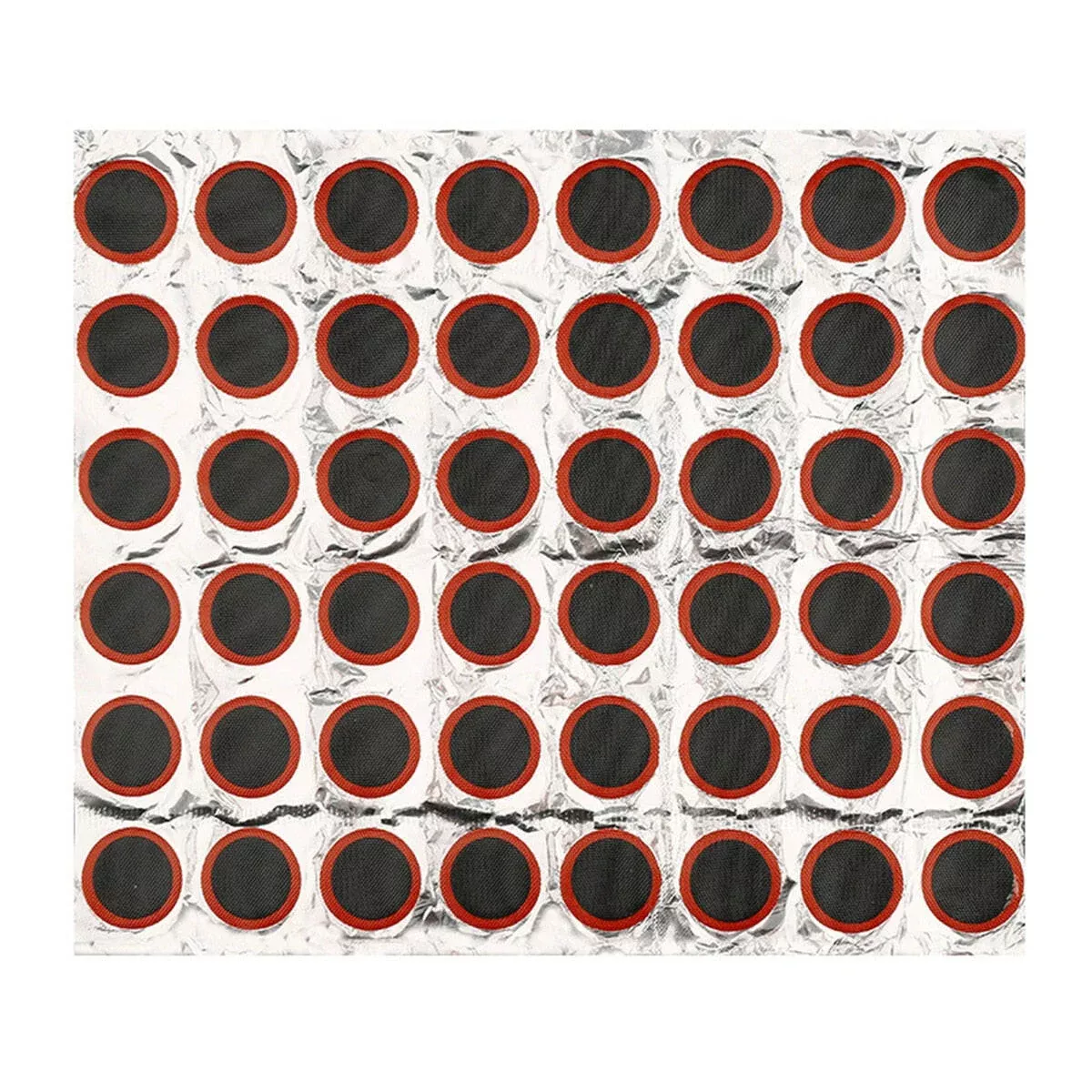 48pcs Tire Patch Rubber Bike Tyre Repair Pad Portable Tire Inner Tube Pad Bicycle Repair Accessory