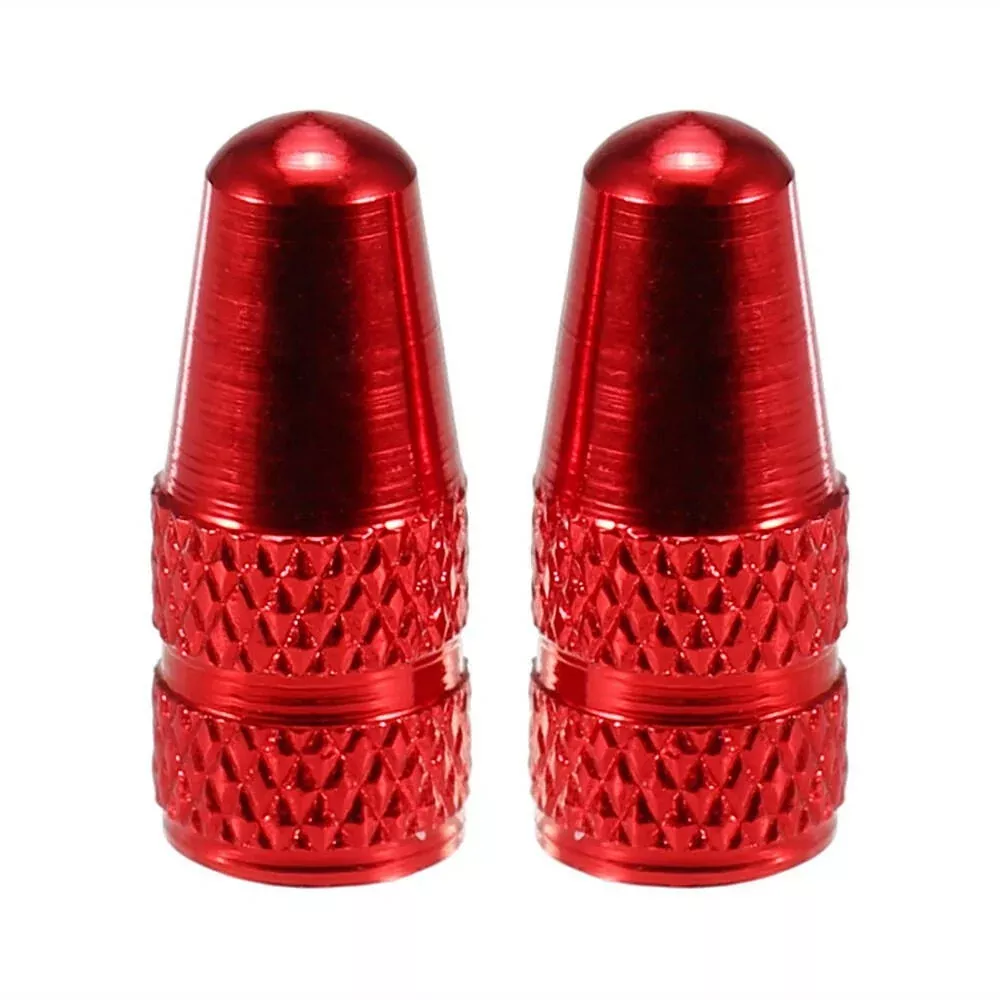 4Pcs Classical Bicycle French Tyre Air Valve Caps Dust Cover