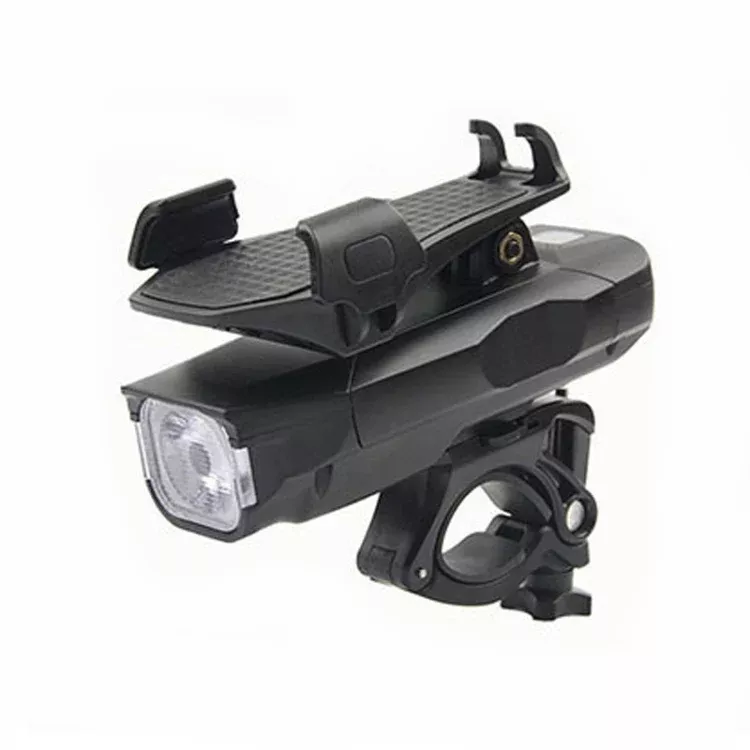 500LM Bicycle Light Mobile Phone Holder Multi-Function Riding Front Light With Horn, 4000 mAh (Black), 4000 mAh (Black Red), 4000 mAh (Black Blue), 4000 mAh (Black Orange), 2400 mAh (Black Red), 2400 mAh (Black Blue), 2400 mAh (Black Orange)...