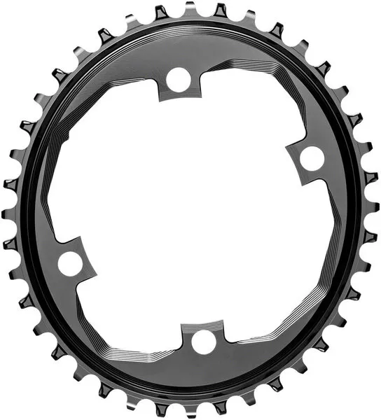 absoluteBLACKOval 110 BCD Chainring for SRAM Apex 1