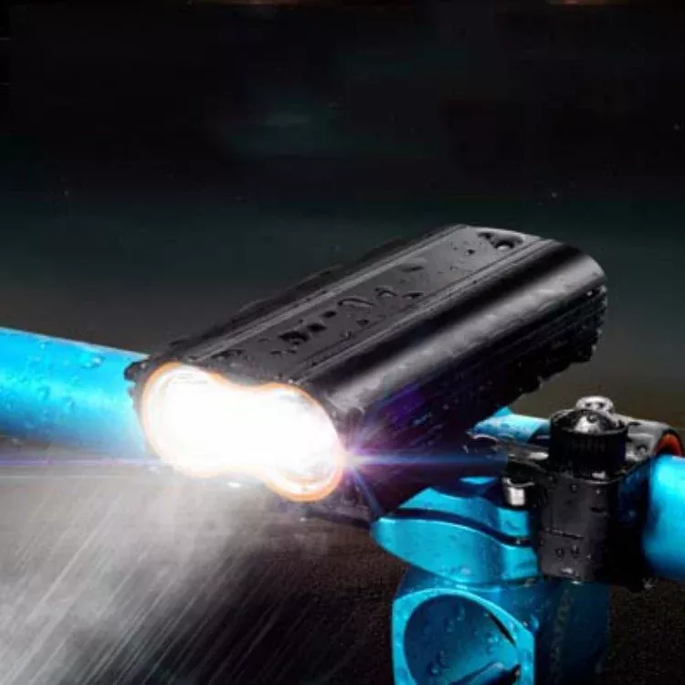 Bicycle Front Light USB Charging T6 Cycling Light Waterproof Mountain Bike Light, Waterproof Bike Light