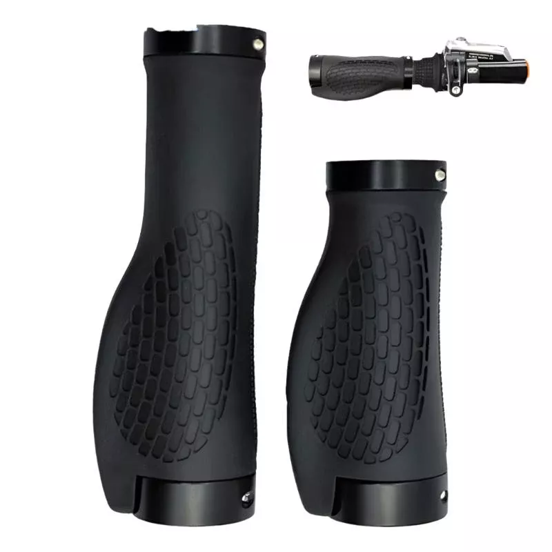 Bicycle Handlebar Grips Short Long Grip Integrated Rubber handle MTB Cycling Hand Rest Mountain Bike Grip Grippings BMX Grips