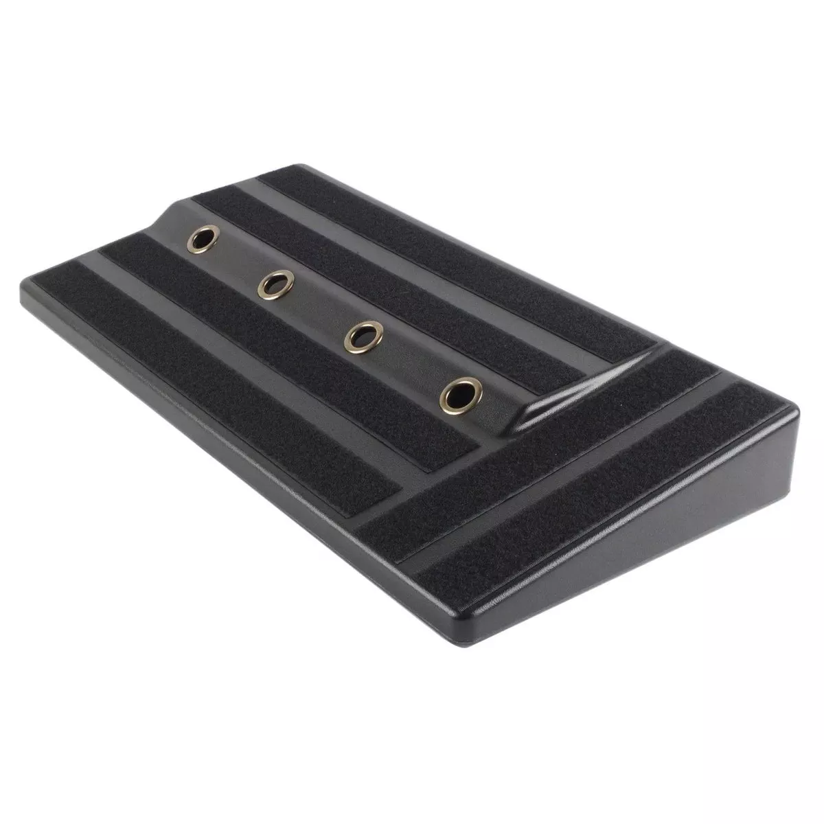 Big Size Guitar Effects Pedal Board Sturdy PE Plastic Guitar Pedalboard Case with Sticking Tape Guitar Pedals Accessories