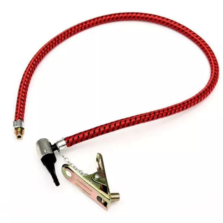 Car Tire Foot Pump Air Pipe Accessories Bicycle / Motorcycle Air Hose, Length: 60cm