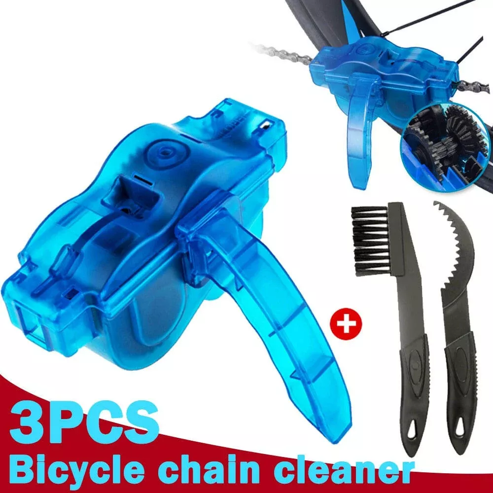 Chain Cleaner Cleaning Bicycle 3D Chain Brush Wash Tool Set MTB Bike Protection Oil Bike Chain for Mountain Bicycle Accessories
