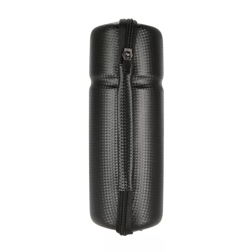 Cycling Tool Capsule Bag Water Resistant Carbon Fiber Leather Bicycle Bike Keys Glasses Repair Tool Bottle Storage Box Bag for Water Bottle Cage