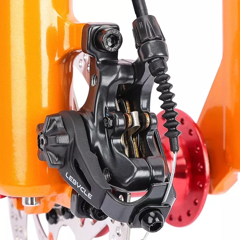 Double side drive mountain bike disc brake Universal brake clamp set modified electric vehicle accessories