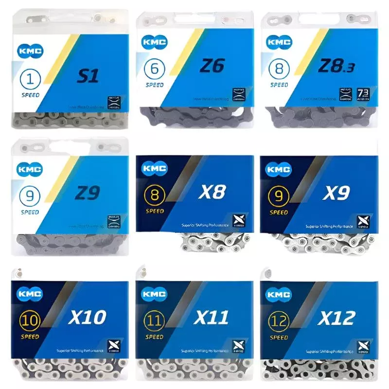 KMC Bike Chain 6/7/8/9/10/11/12 Speed Road MTB Chain S1 X8 X9 X10 X11 X12 MTB Bicycle Chainsfor Shimano SRAM Bikes Part