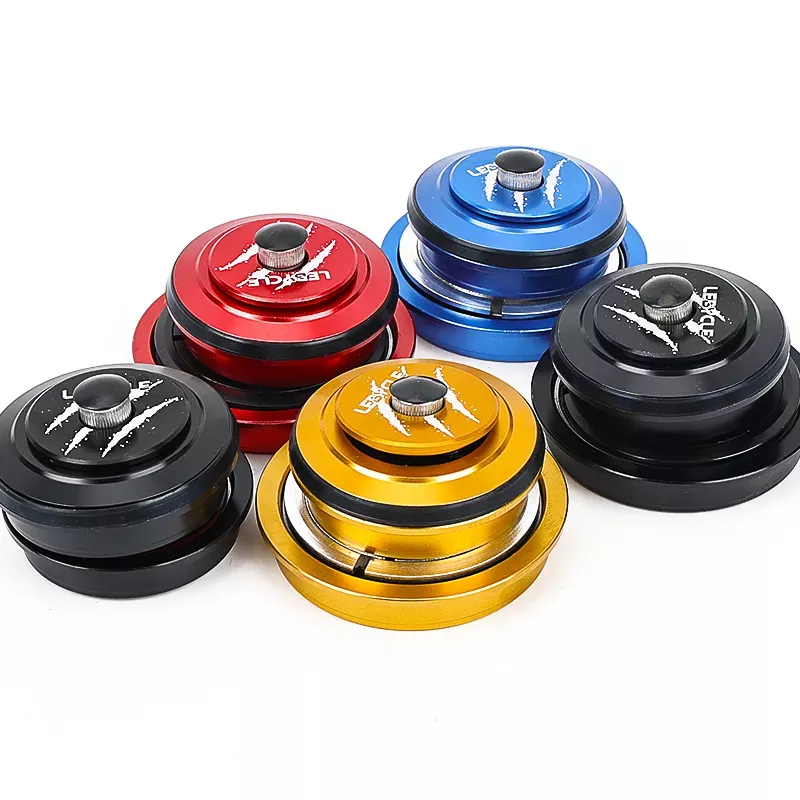 Lebycle 44-55mm MTB Headset Tapered Straight Universal 1.5 Inch 28.6mm Fork Zero Stack Semi Integrated With Cups Road Bike