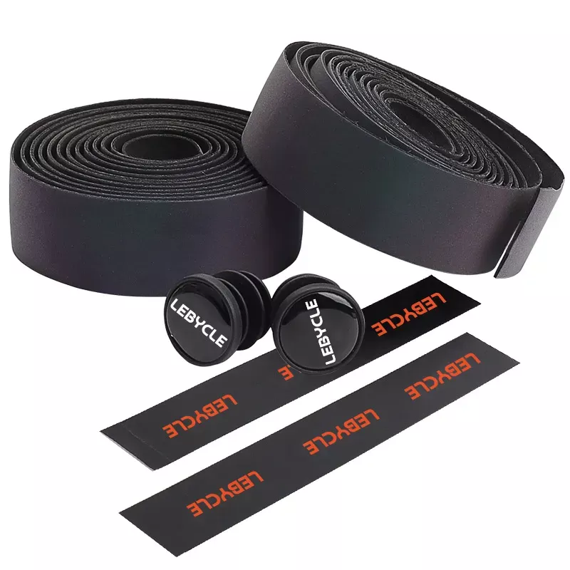 Lebycle Bike Reflective Bar Tape Road bike colorful Gradient color Non-slip Handlebar tapes Bicycle EVA Tape