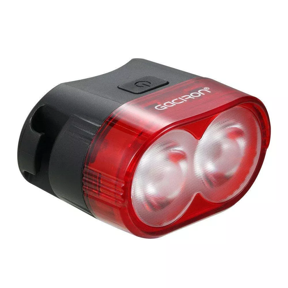 Light Sense Bike Tail Light Smart Cycling LED Warning Light Rechargeable Bike Taillight Seat Post Light Vibration Sense Bike Light 60LM