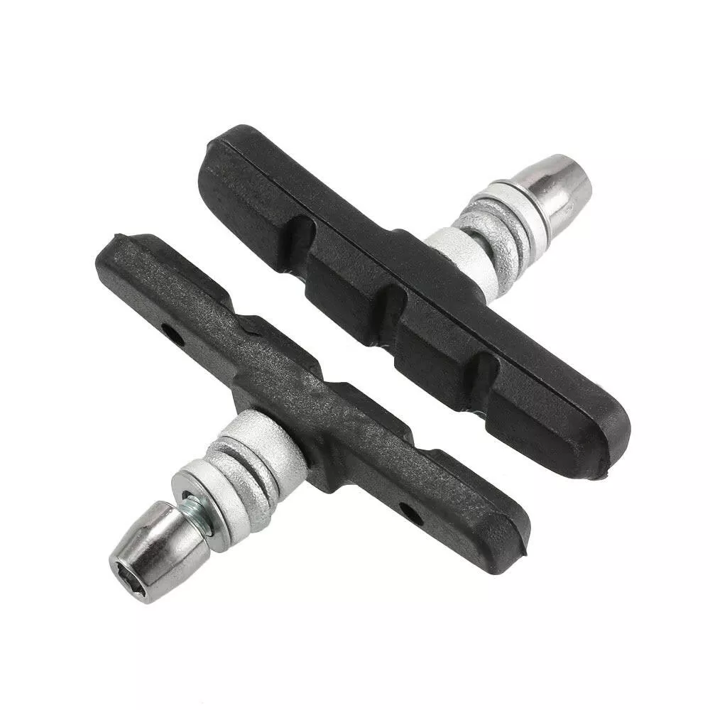 Lixada 72mm Mountain Road Bicycle Cycling Bike V-Brake Holder Shoes Rubber Pads Blocks