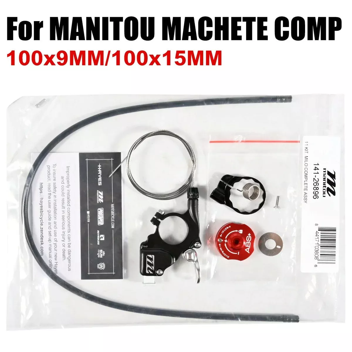 Manitou MILO Remote lockout fork Wired remote control repair kit parts for Markhor M30 R7 MRD Machete comp Bike fork lock remote