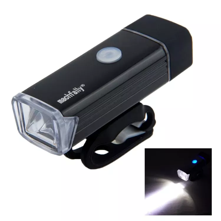 MC-QD001 180 Lumens USB Rechargeable LED Bright Aluminum Light with Handlebar Mount