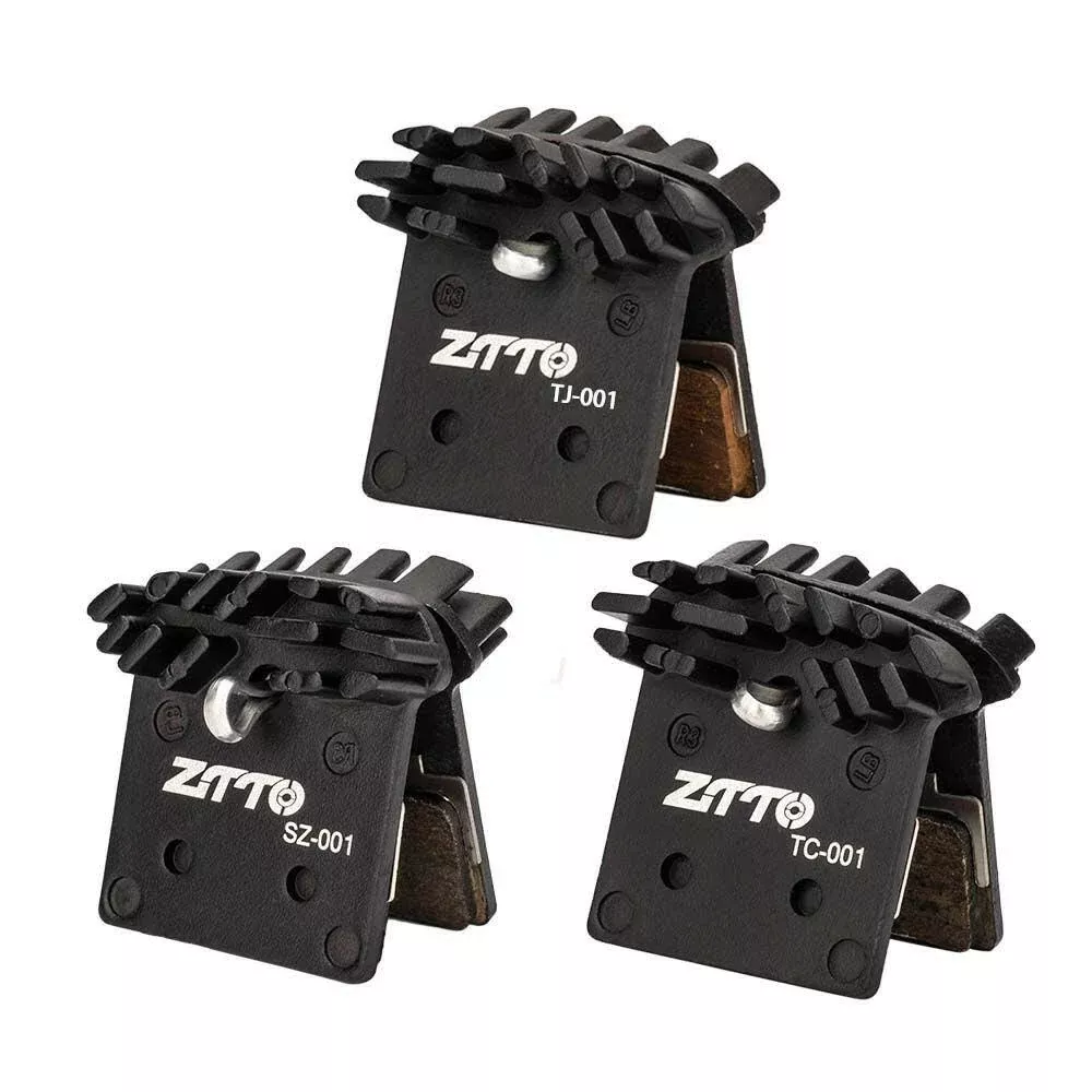 Mountain Bike Resin Ceramic Copper Base Disc Brake Pads EIEIO Heat Sink For Caliper Bicycle Parts Accessories