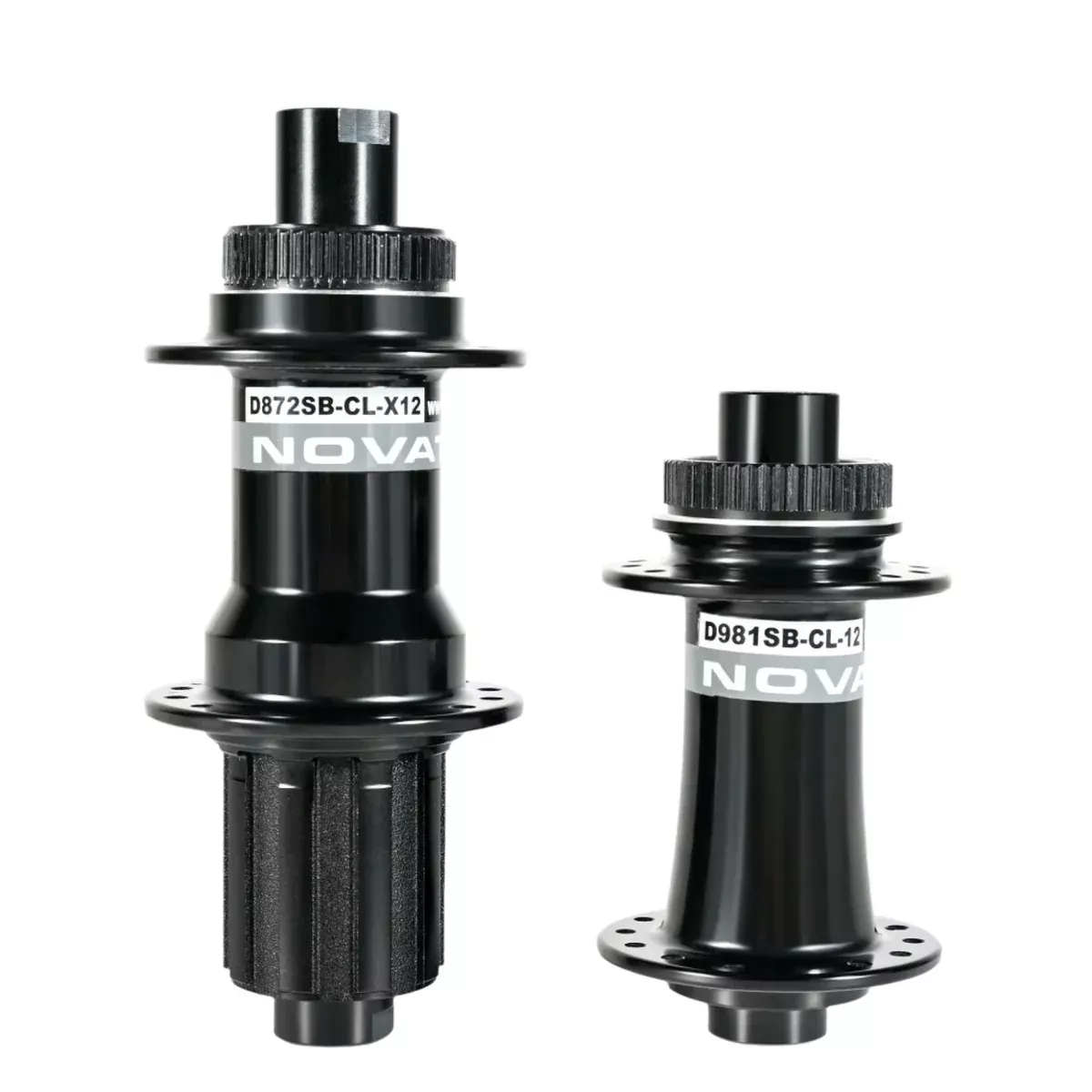 Novatec MTB/Road Bike Hubs D981SB/D872SB Bike Hub Center Lock Disc Brake 28 Holes 4 Bearings HG 8/9/10/11-Speed 100/142x12mm