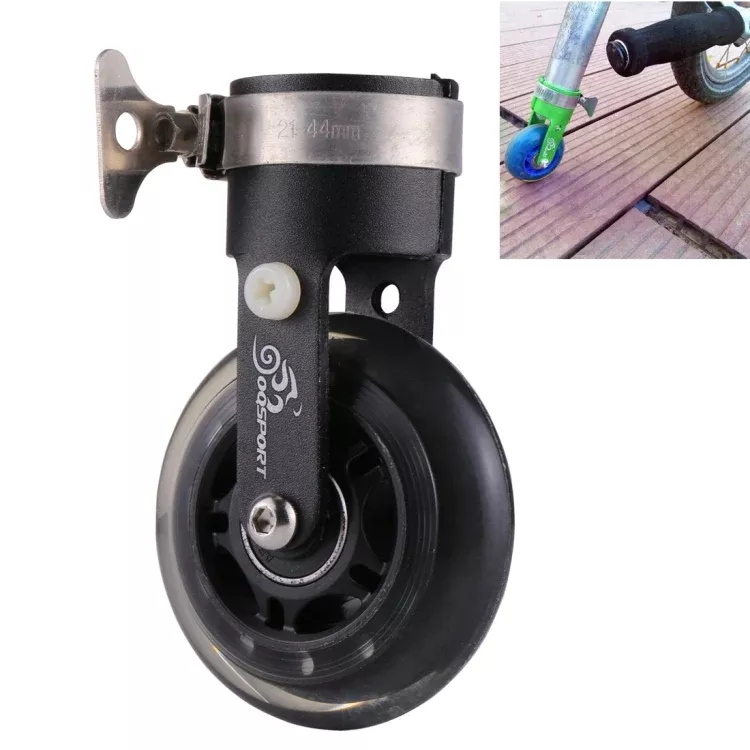 OQSPORT Folding Bicycle Auxiliary Wheel Booster Wheel