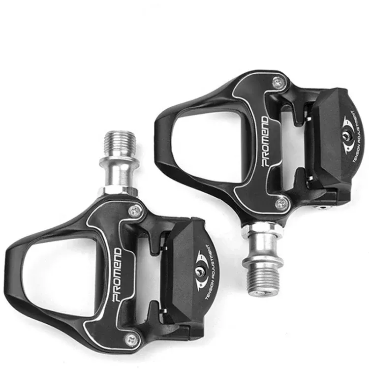 PROMEND Road Bike Aluminum Alloy Palin Bearing Self-locking Pedal, PD-R97