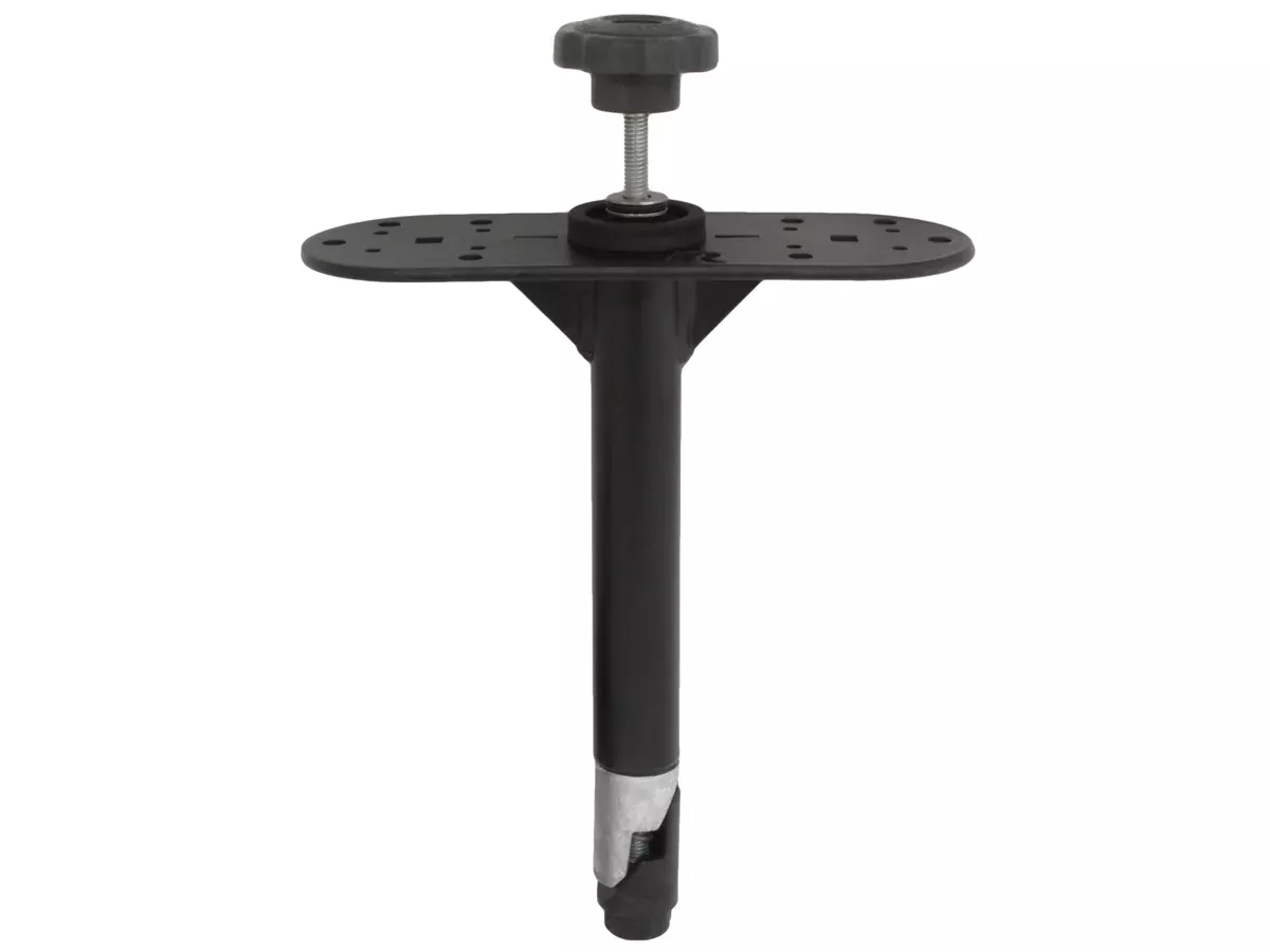 RAM 8” Upper Tele-Pole with Dual Flange Plate for Mobile Workstations