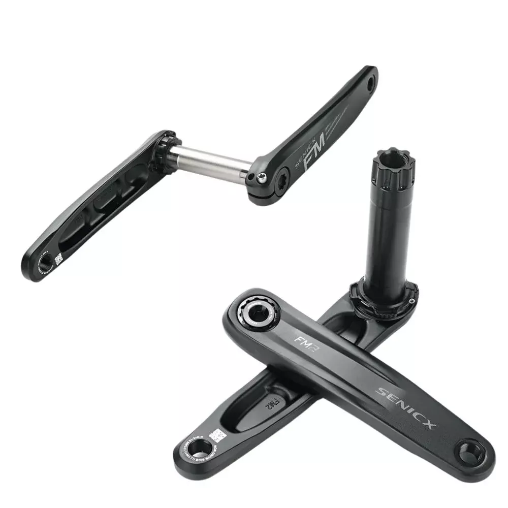 SENICX MTB Mountain Bike Crankset GXP Bicycle Crank 165mm 170mm 175mm Aluminum Alloy crank