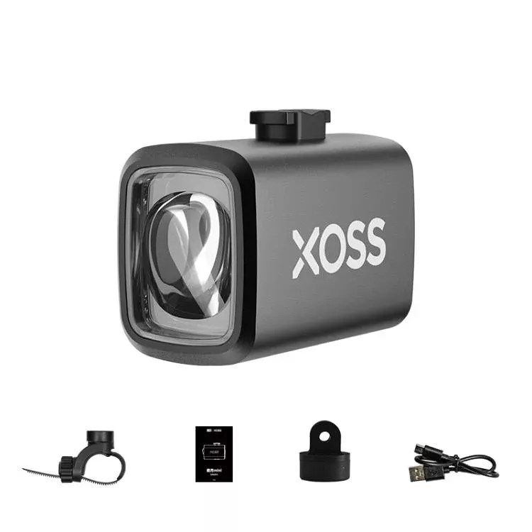 Smart Bike Night Riding Light High Power Flashlight Cycling Headlight, XOSS Mini