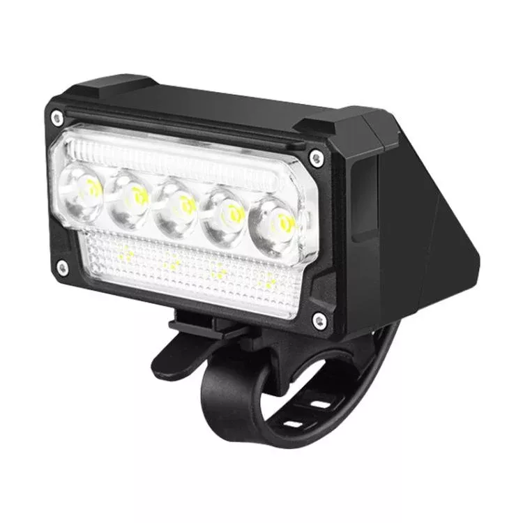 Smart Light-sensing Bicycle USB Charging Headlight For Night Riding, Single Light, Headlight+Taillight