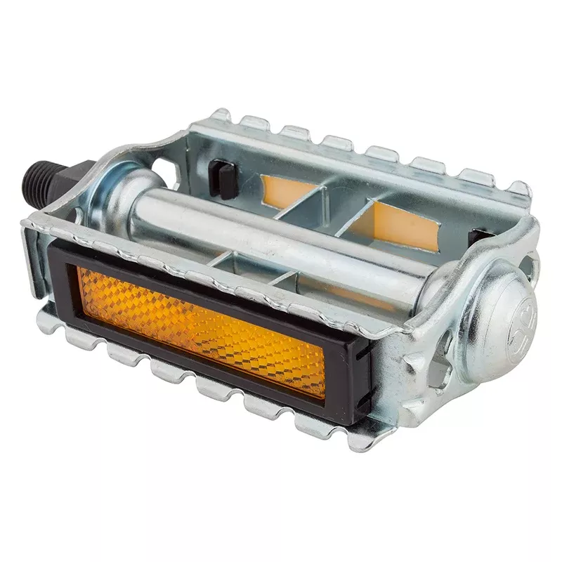 Sunlite Classic Rat Trap Pedals Silver