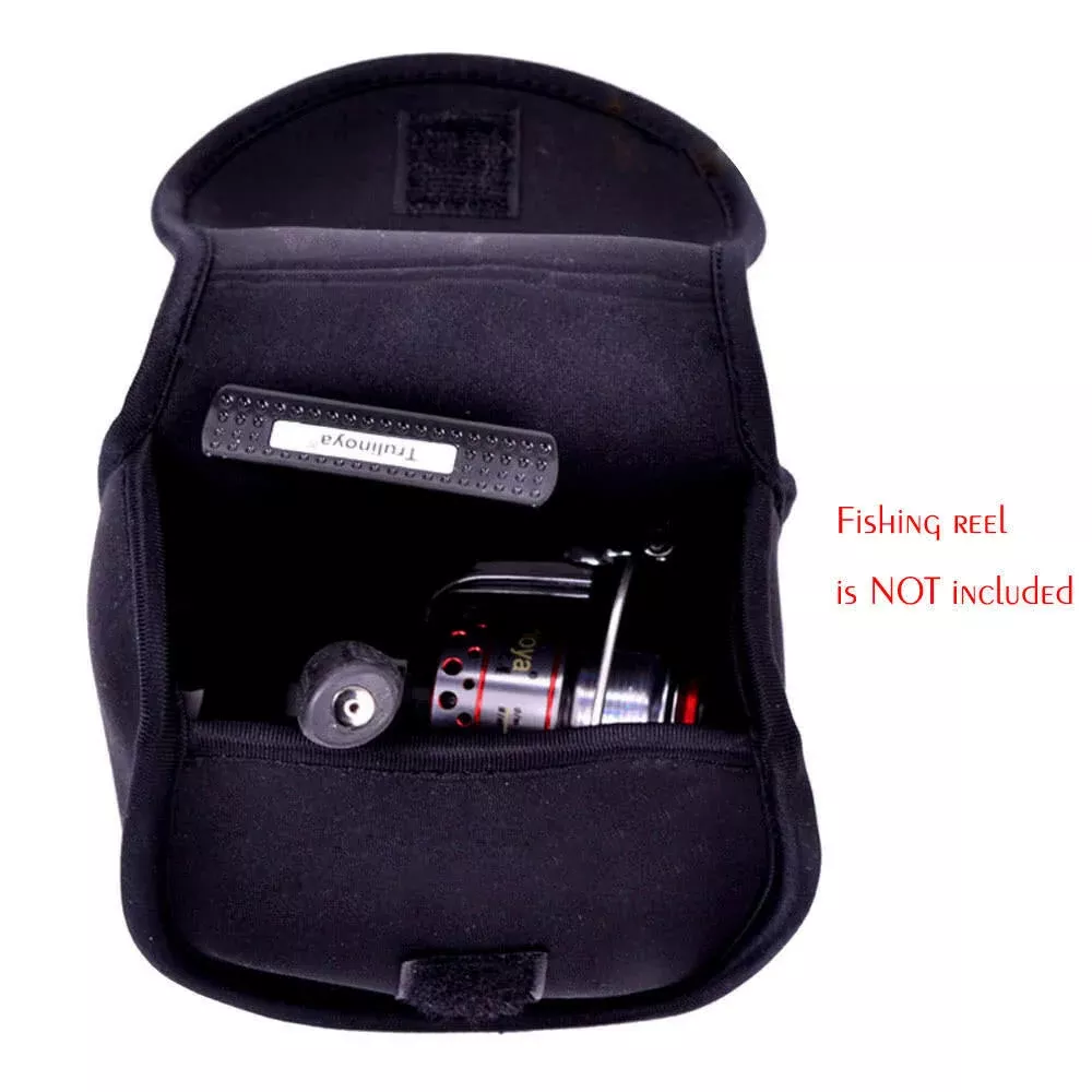 Trulinoya Fishing Reel Bag Protective Cover Spinning Reel Protective Case