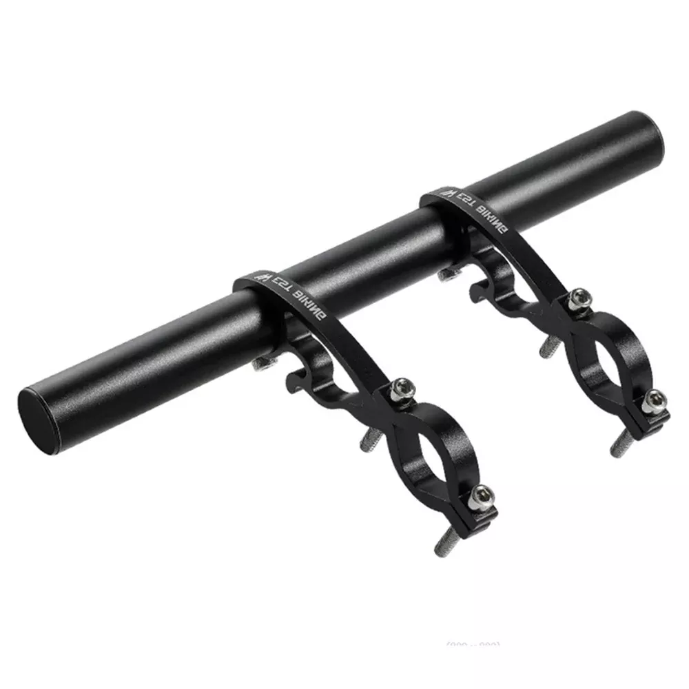 WEST BIKING Aluminum Alloy Bicycle Handlebar Extender Double Clamp Bracket for Bike Light GPS Computer