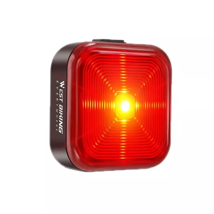 WEST BIKING Bicycle Waterproof High-Brightness Night Riding Warning Taillight