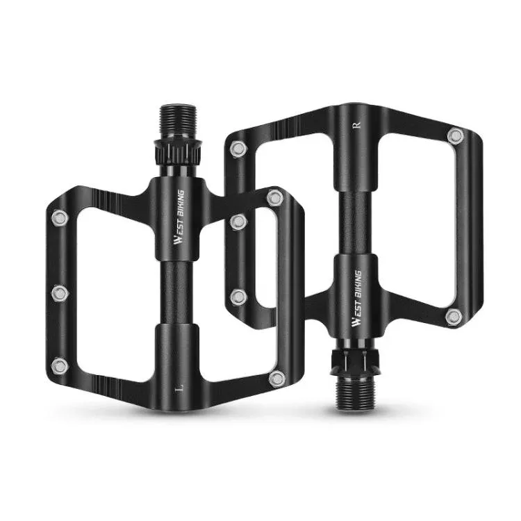 WEST BIKING Road Bike Aluminum Triple-Pierced Pedals