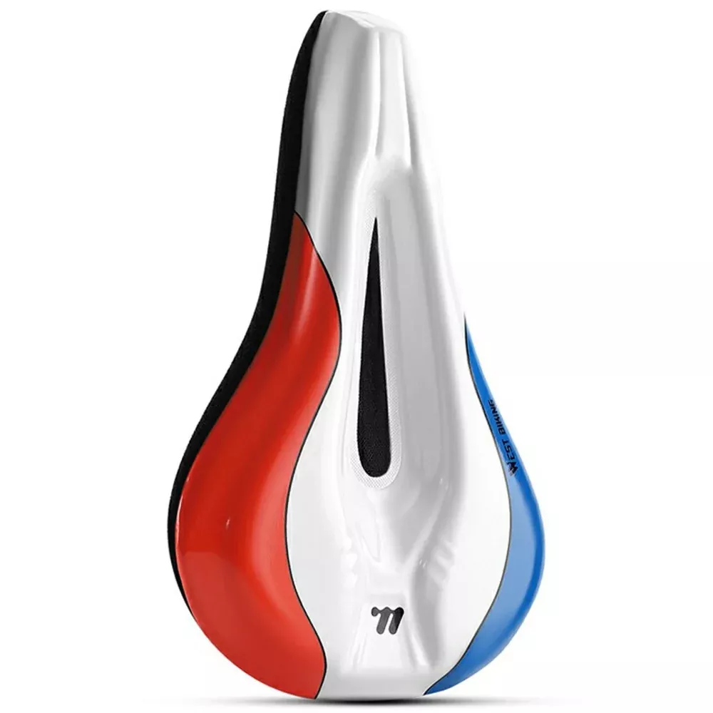 WEST BIKING YP0801256 Bicycle Cycling Seat Cover Road Bike Memory Foam Soft Saddle Cover