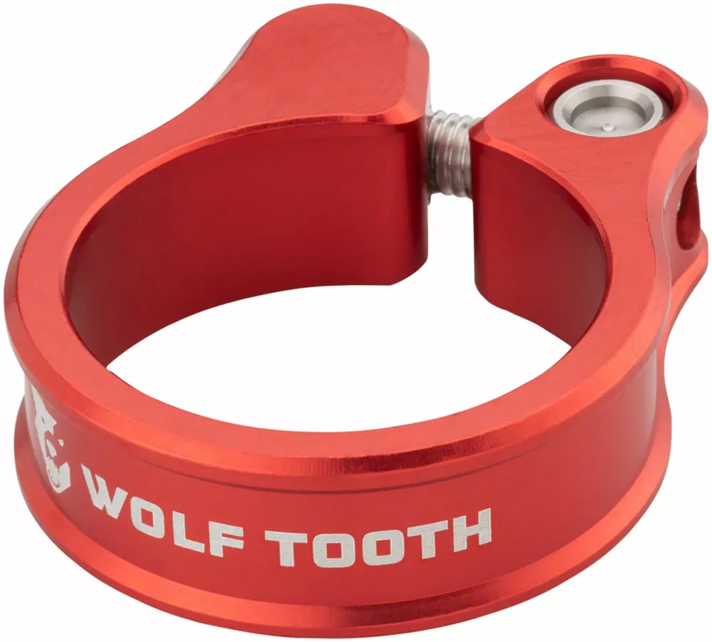 Wolf ToothWolf Tooth Seatpost Clamp 36.4mm Red