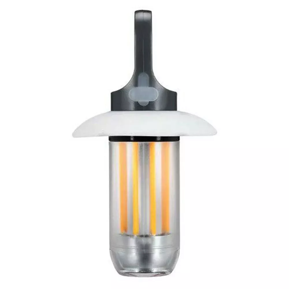 YY17 Rechargeable Camping Lantern Warm / White Light Portable Outdoor Tent Light, 8 Tungsten Filaments