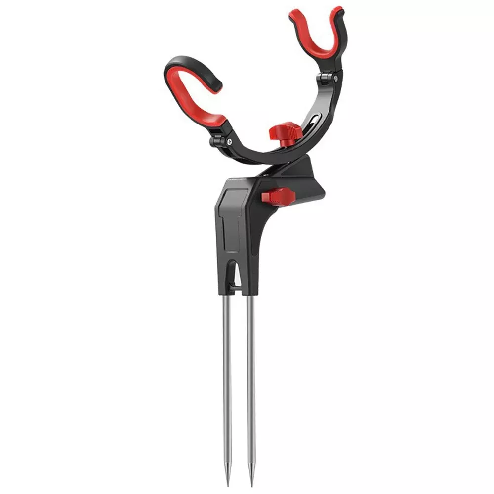 Z339 Multi-Function Fishing Rod Rack 360 Degree Adjustable Single Turret Fishing Pole Holder