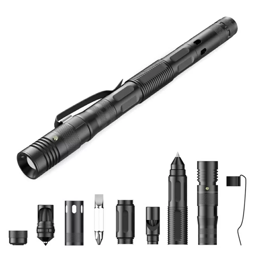 ZSB-03 Window Hammer Flashlight Self-defense Multifunctional Tactical Pen Outdoor Survival Tool