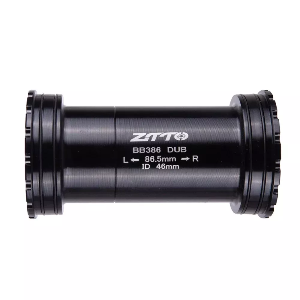 ZTTO BB386 Aluminum Alloy Bicycle Bottom Bracket for BB386EVO / PF30 68 / 73 / 86mm 46mm Frame Shell