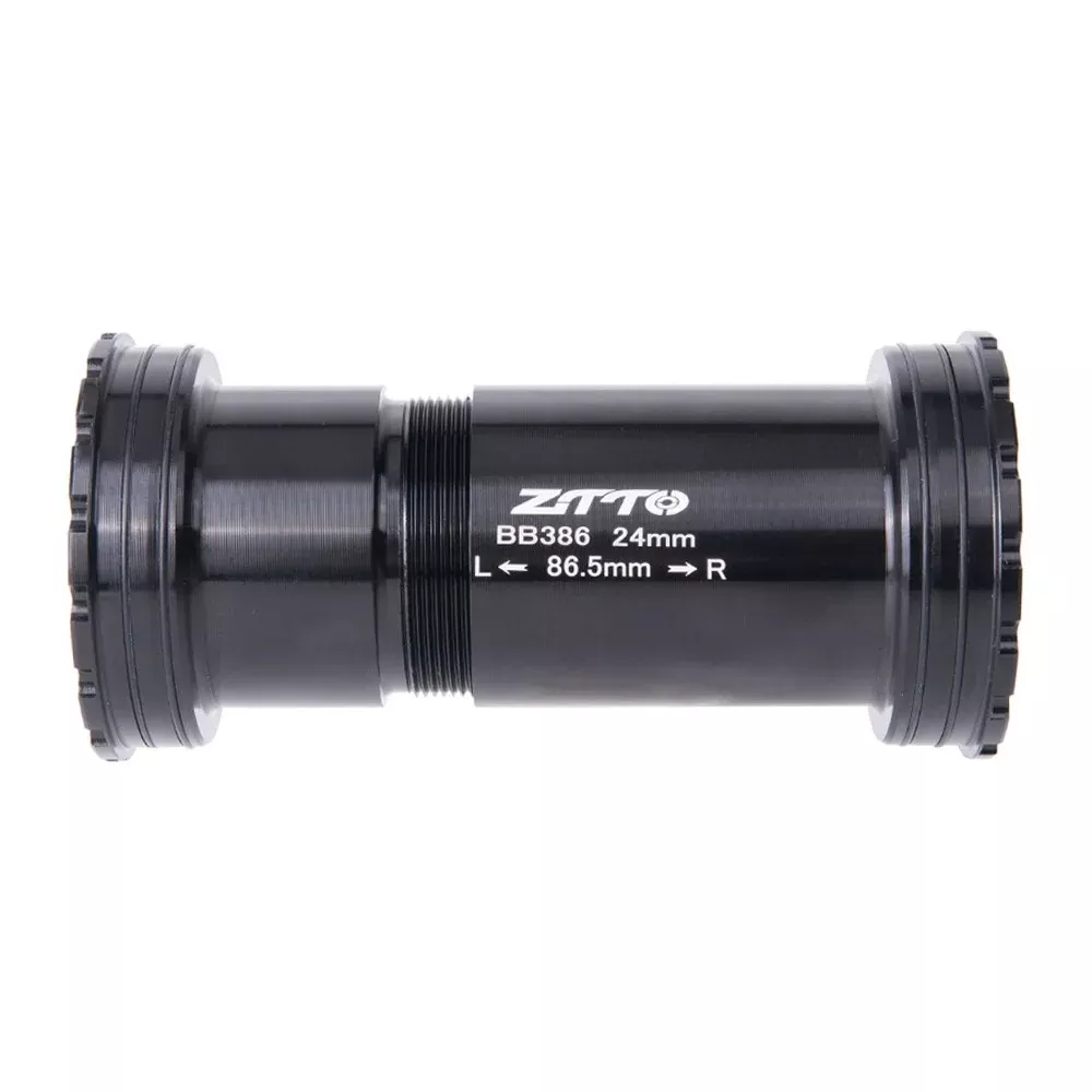 ZTTO BB386 Aluminum Alloy + Ceramic Bicycle Bottom Bracket (Outer Diameter: 46mm, Inner Diameter: 24mm)