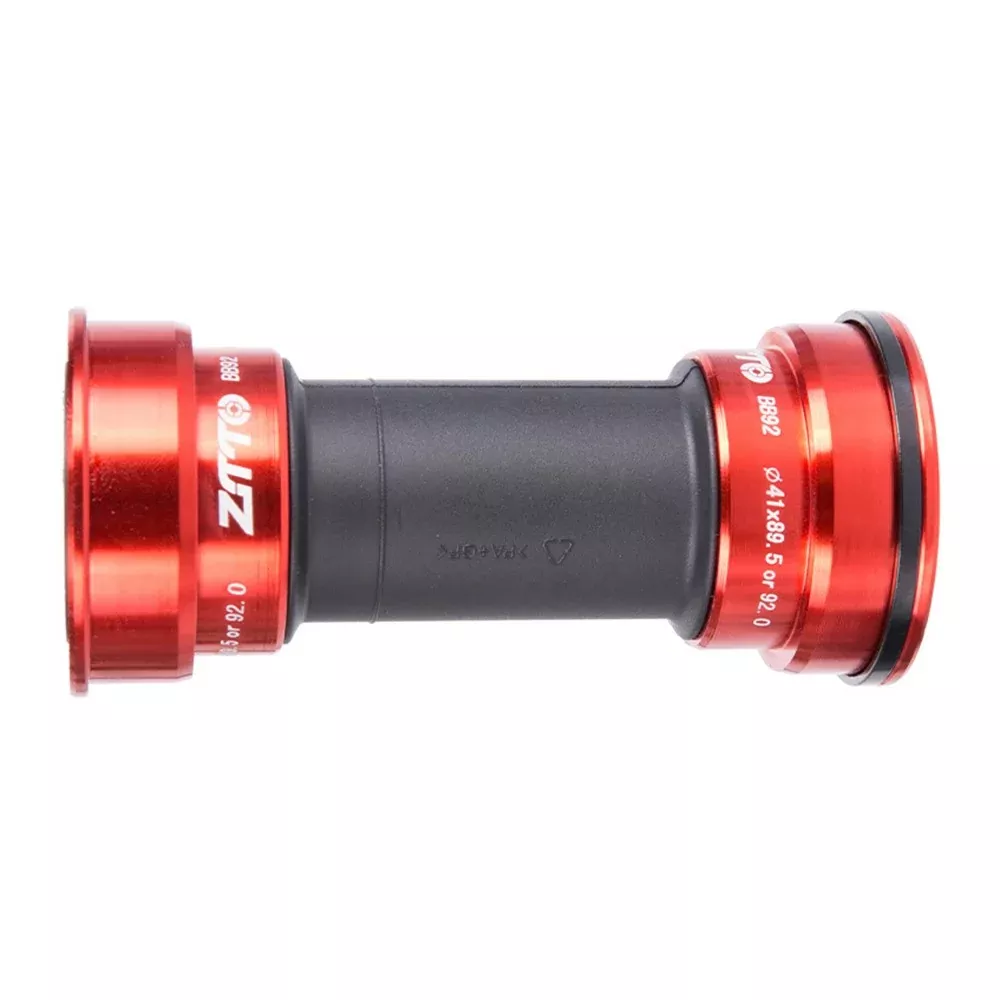 ZTTO BB92 Press-In Aluminum Alloy Bottom Bracket Bike Steel Bearing Hollow-Out Integrated BB for Cycling