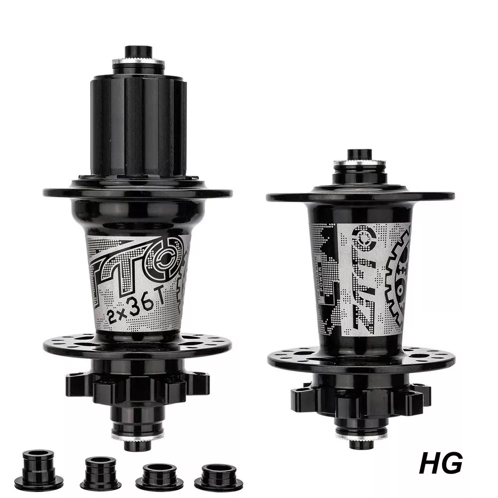 ZTTO DR290 1 Pair MTB Bicycle 8-13 Speed Disc Brake Hub 32 Holes 6 Pawls Thru Axle Bike Disc Brake Hub